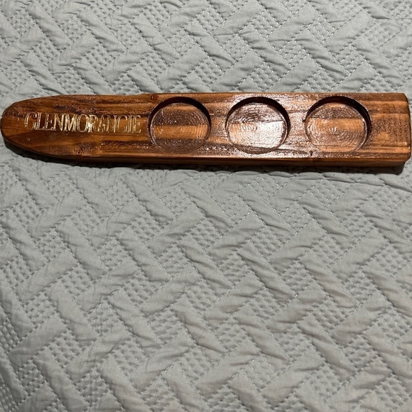 Glenmorangie Whisky Flight Sampler Stave Tray 15.5” - Picture 3 of 4